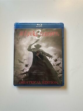 Jeepers Creepers 3 Theatrical Edition Blu-ray - Black & Red Cover